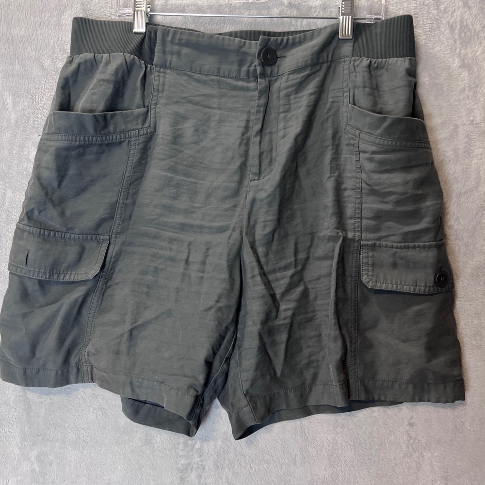 Soft Surroundings  Women Shorts Rayon Blend Elastic Waist‎   Large